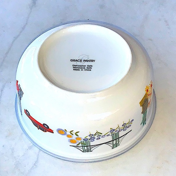 GRACE’S TEAWARE NEW YORK CONTAINER BOWL NEW 26 OZ CITY SCENE 6 IN PORCELAIN - Picture 6 of 7